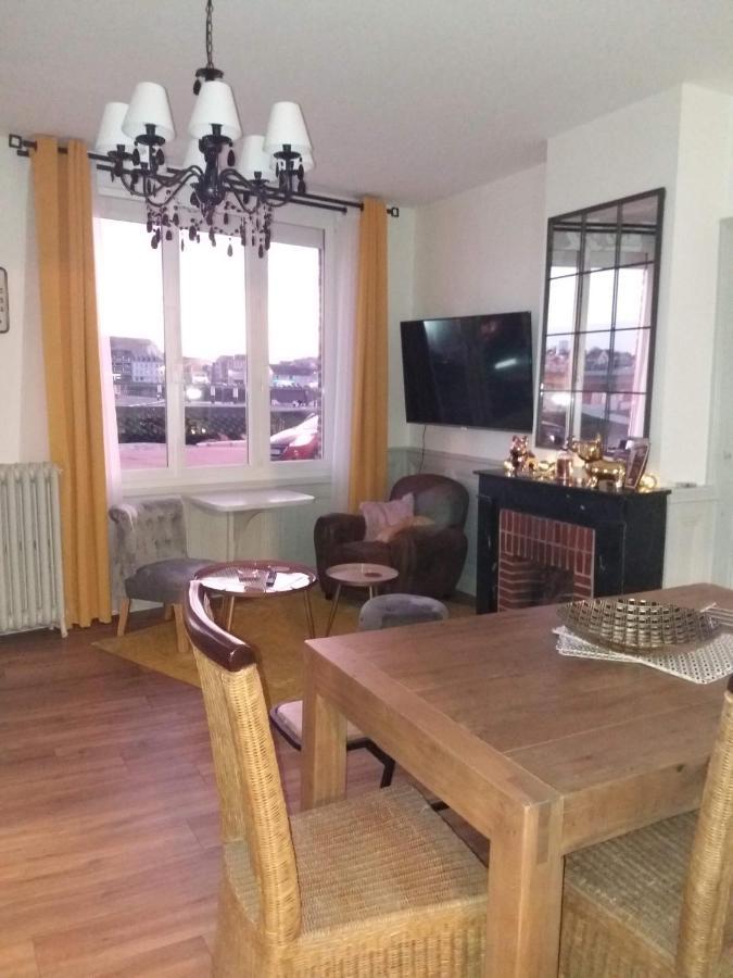 Le Welcome Vue Port Appartement Plain Pied Fécamp Buitenkant foto