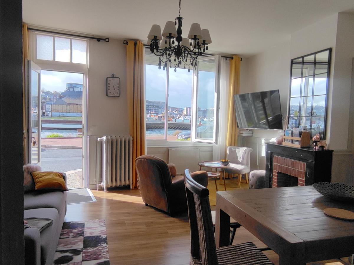 Le Welcome Vue Port Appartement Plain Pied Fécamp Buitenkant foto