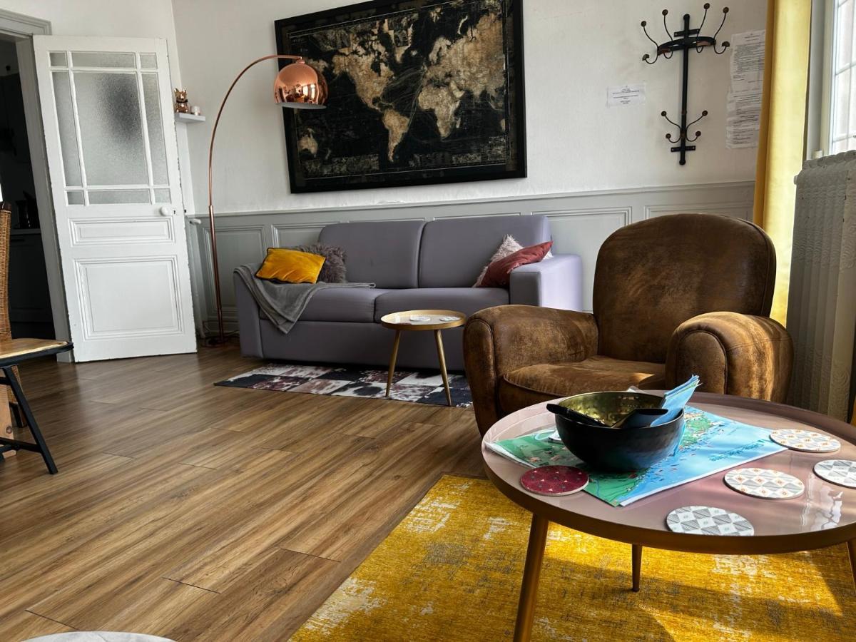 Le Welcome Vue Port Appartement Plain Pied Fécamp Buitenkant foto